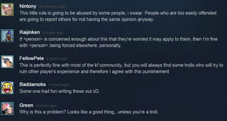 Illustration for article titled PC Game Wants To Ban Jerks And Bullies, But Some Think It's Gone Too Far
